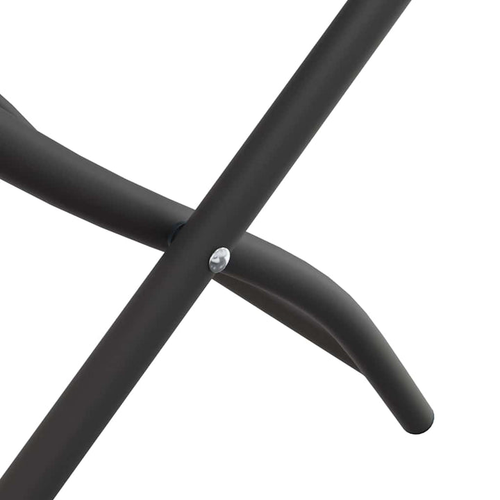 Have sammenslåelig stol 2 pcs Antracit 42 x 52 x 82cm