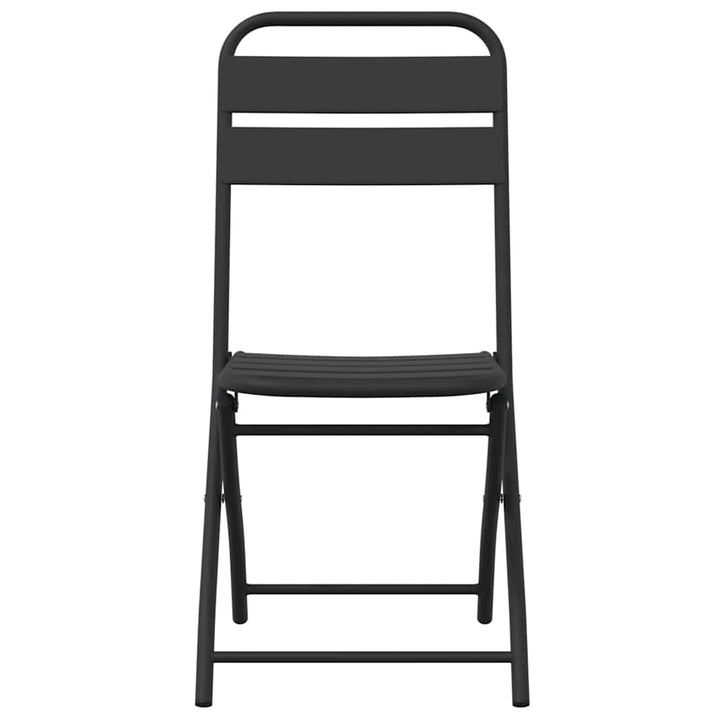 Have sammenslåelig stol 2 pcs Antracit 42 x 52 x 82cm