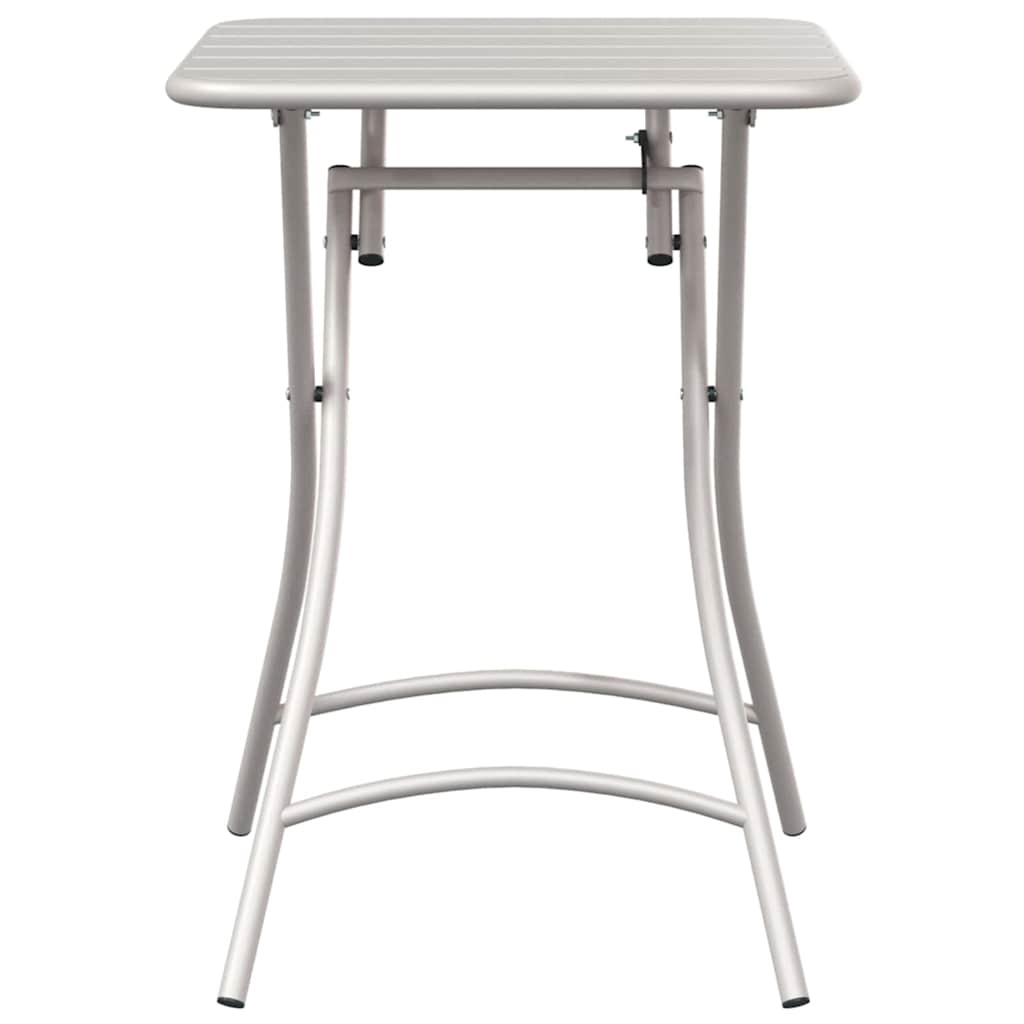 Bistrobord Beige 55 x 55 x 72,5 cm Pulverlakeret stål