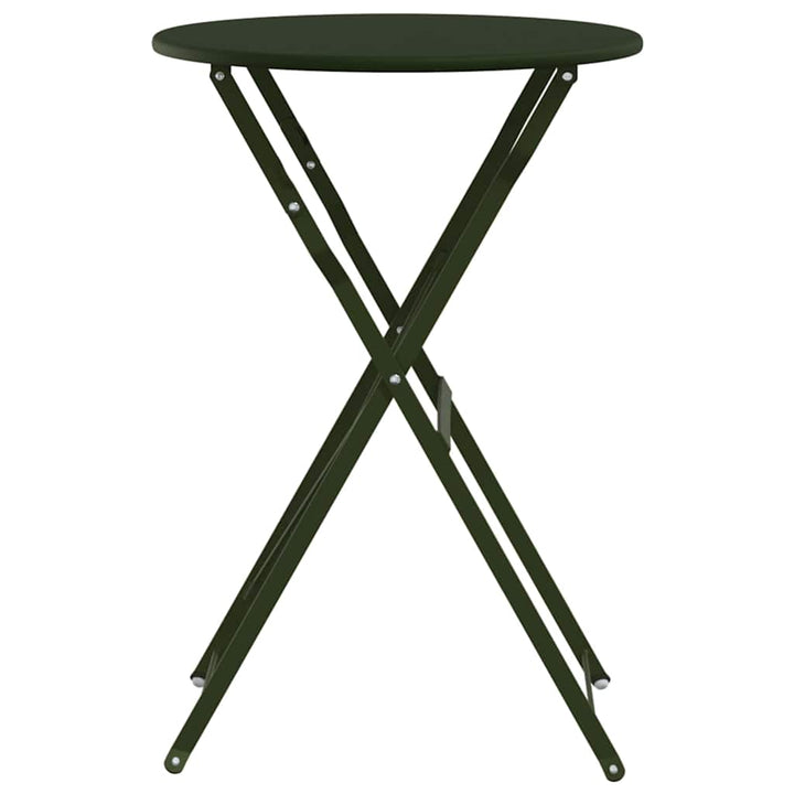 Bistrobord Mørkegrøn Ø 50 x 71 cm Pulverlakeret stål