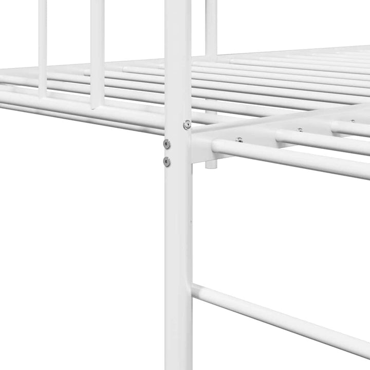 Dagsengramme Hvid 100 x 200 cm Stål