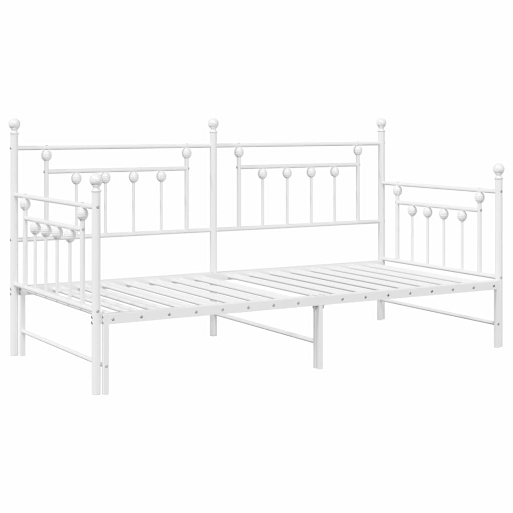 Dagsengramme Hvid 100 x 200 cm Stål