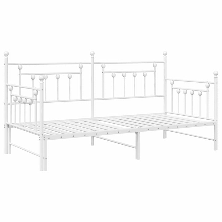 Dagsengramme Hvid 100 x 200 cm Stål
