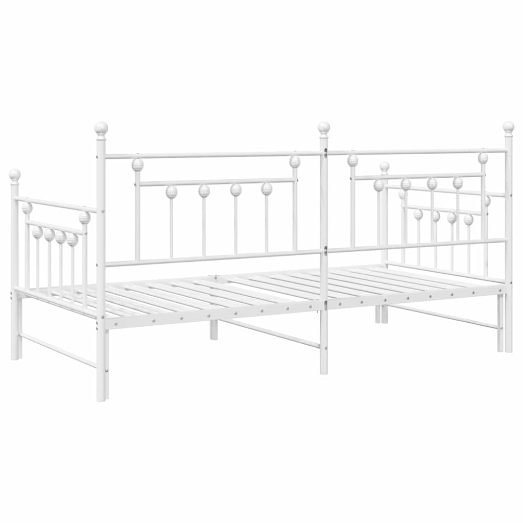 Dagsengramme Hvid 100 x 200 cm Stål