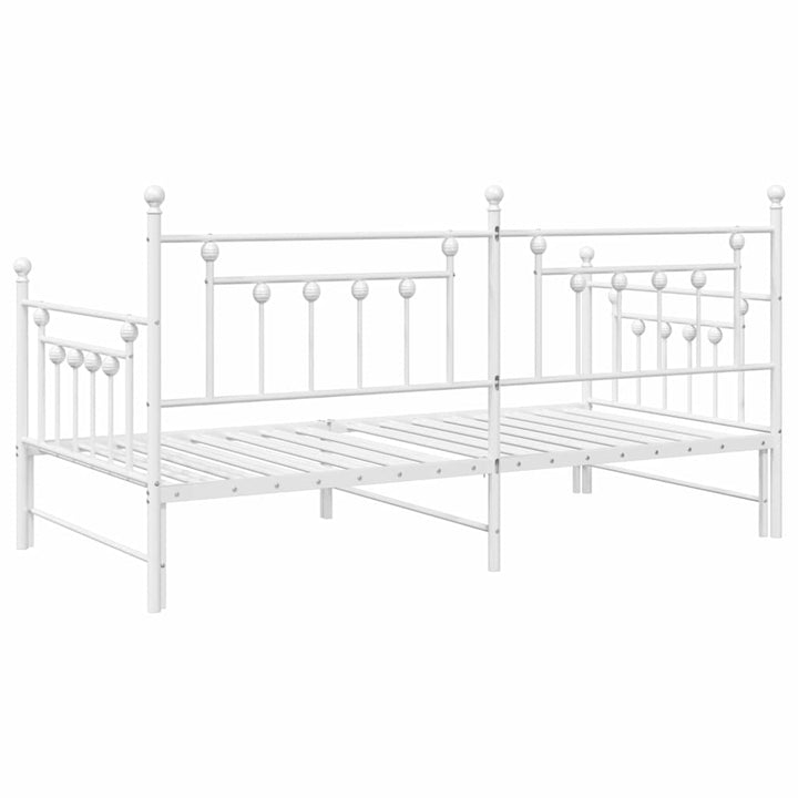 Dagsengramme Hvid 100 x 200 cm Stål
