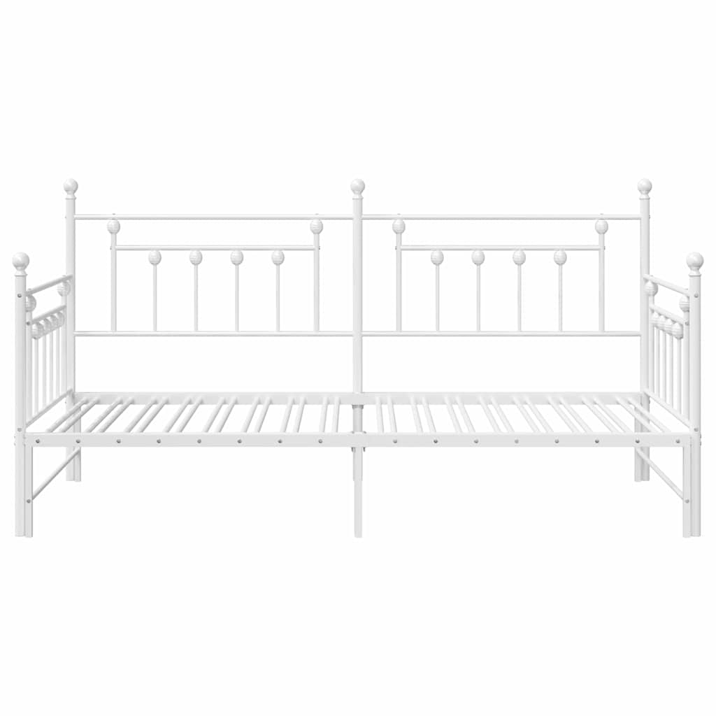 Dagsengramme Hvid 100 x 200 cm Stål