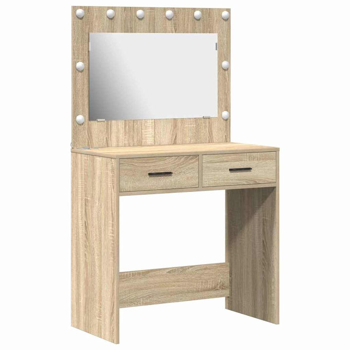 Klædeskab Sonoma eg 78,5 x 41 x 135 cm Konstrueret træ