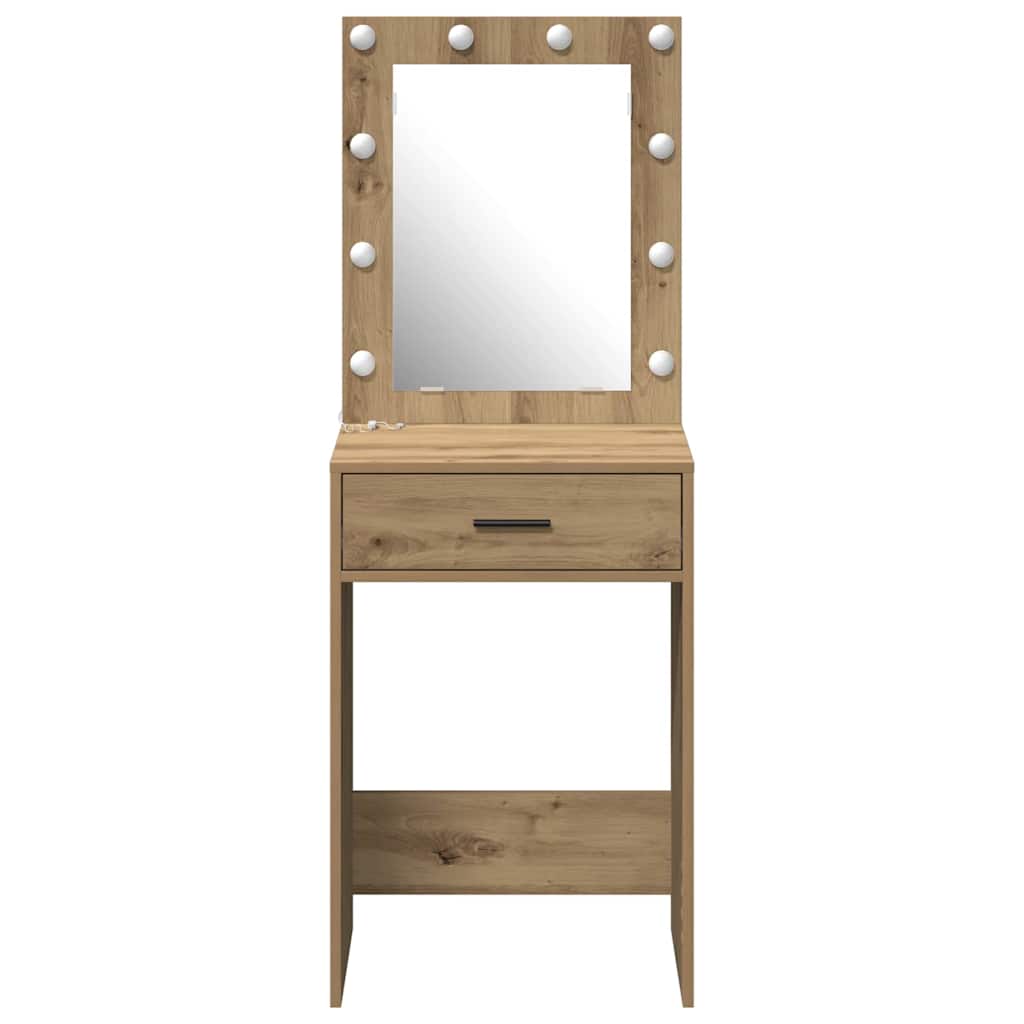 Klædeskab Artisan Egetræ 50 x 41 x 135 cm Konstrueret træ