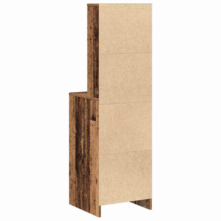Highboard Gammelt træ 40 x 41 x 135 cm Konstrueret træ