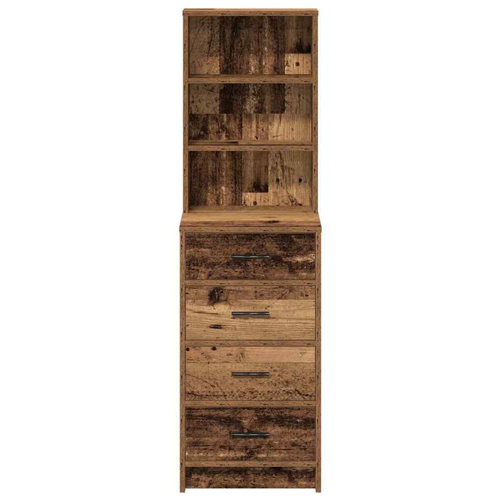 Highboard Gammelt træ 40 x 41 x 135 cm Konstrueret træ