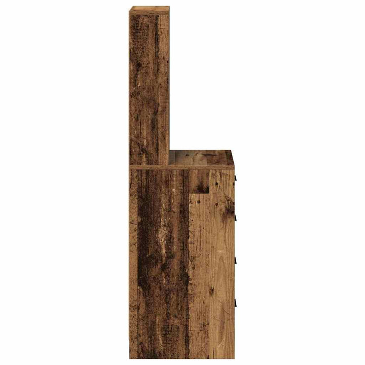 Highboard Gammelt træ 40 x 41 x 135 cm Konstrueret træ
