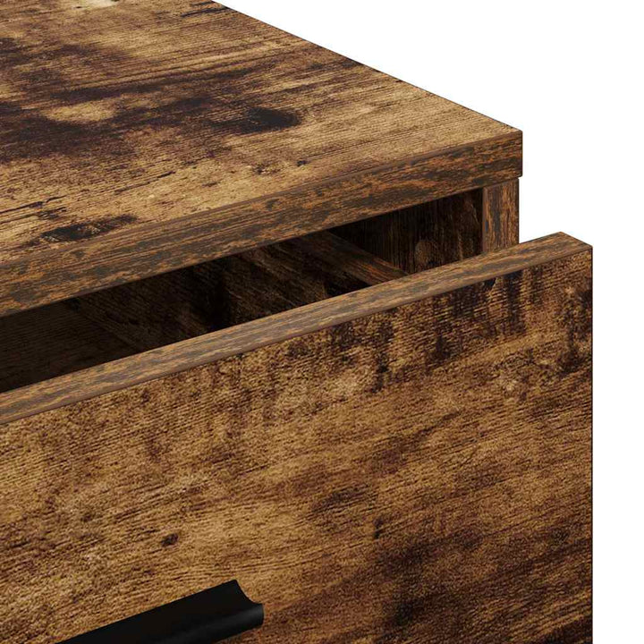 Sideboard Røget eg 40 x 41 x 75 cm Konstrueret træ