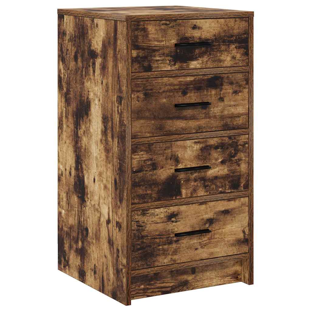 Sideboard Røget eg 40 x 41 x 75 cm Konstrueret træ