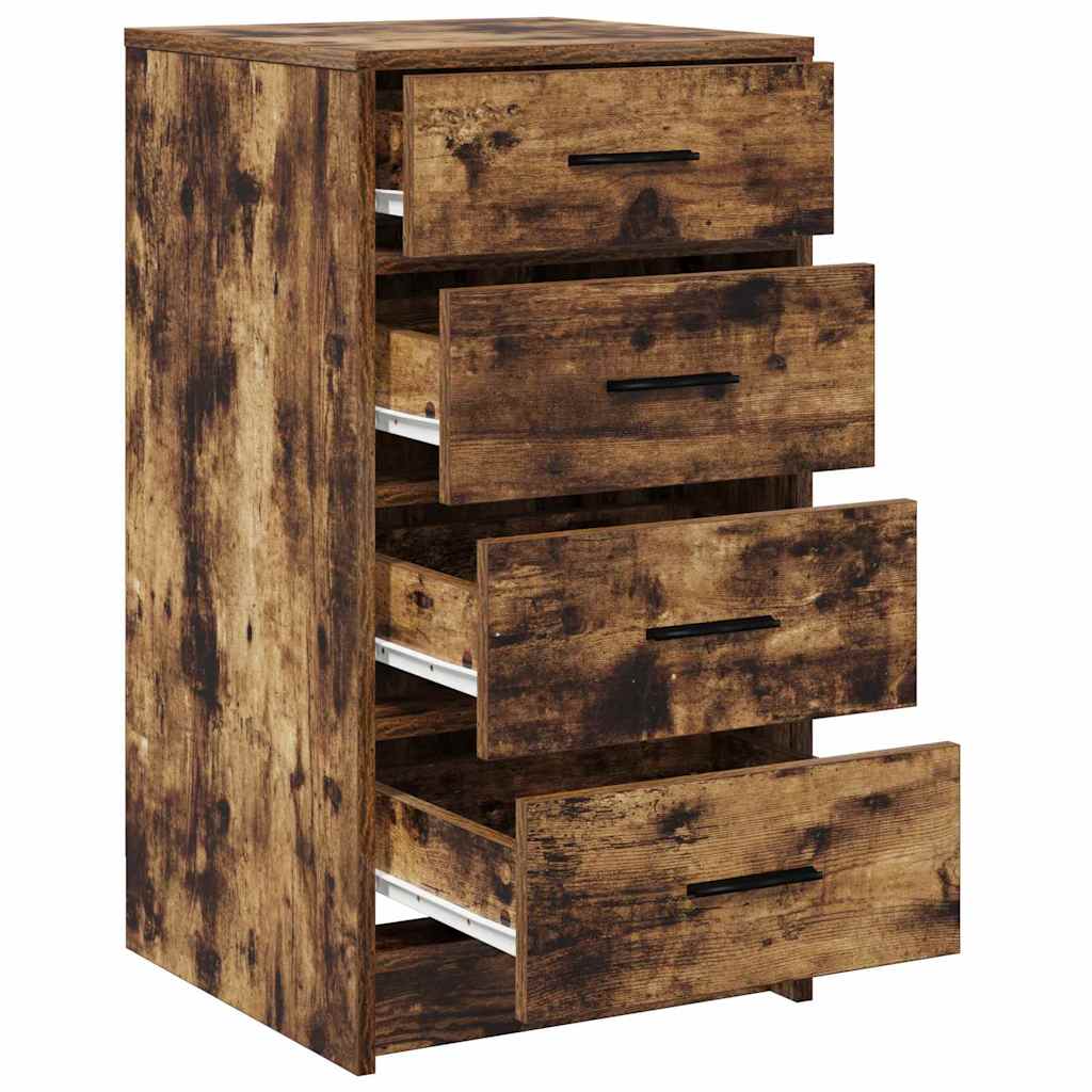 Sideboard Røget eg 40 x 41 x 75 cm Konstrueret træ