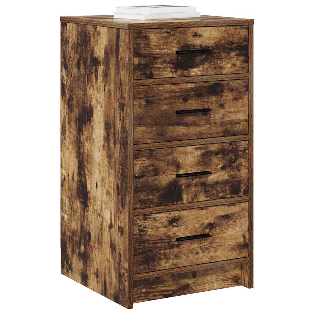 Sideboard Røget eg 40 x 41 x 75 cm Konstrueret træ