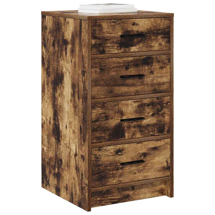 Sideboard Røget eg 40 x 41 x 75 cm Konstrueret træ