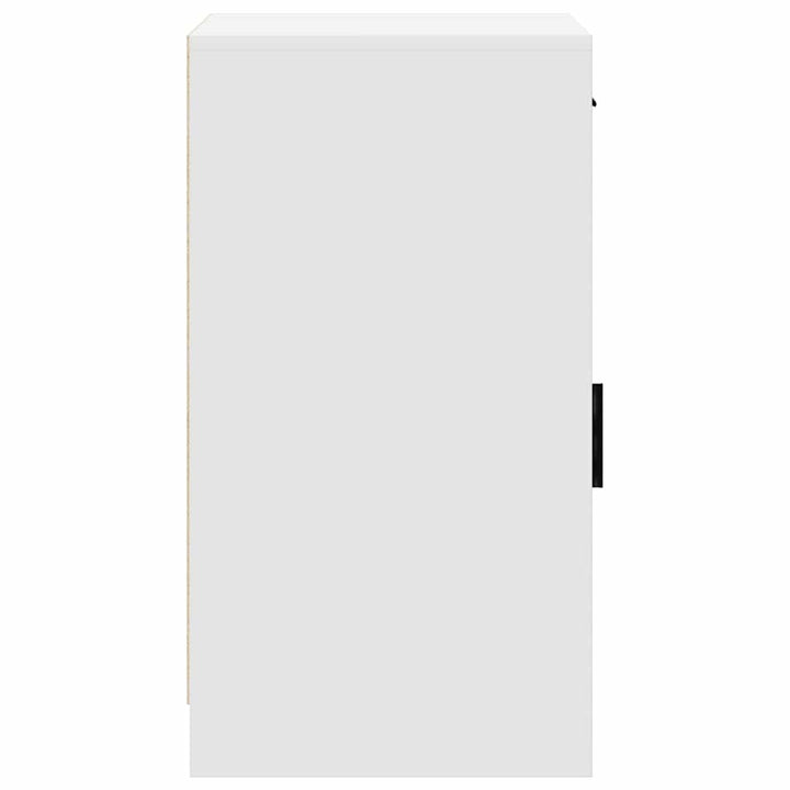 Sideboard med skuffe Hvid 40 x 40.5 x 75 cm Konstrueret træ
