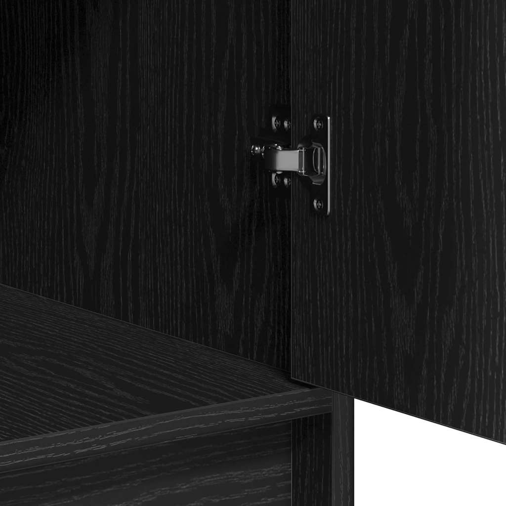 Sideboard Sort eg 40 x 40.5 x 75 cm Konstrueret træ