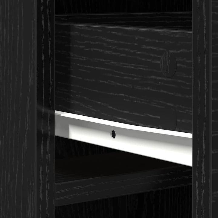 Highboard Sort eg 41 x 40 x 135 cm Konstrueret træ