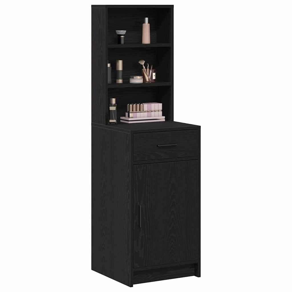 Highboard Sort eg 41 x 40 x 135 cm Konstrueret træ