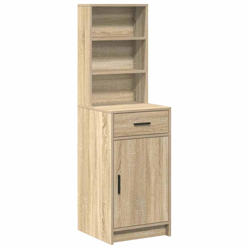 Highboard Sonoma eg 40 x 40,5 x 135 cm Konstrueret træ