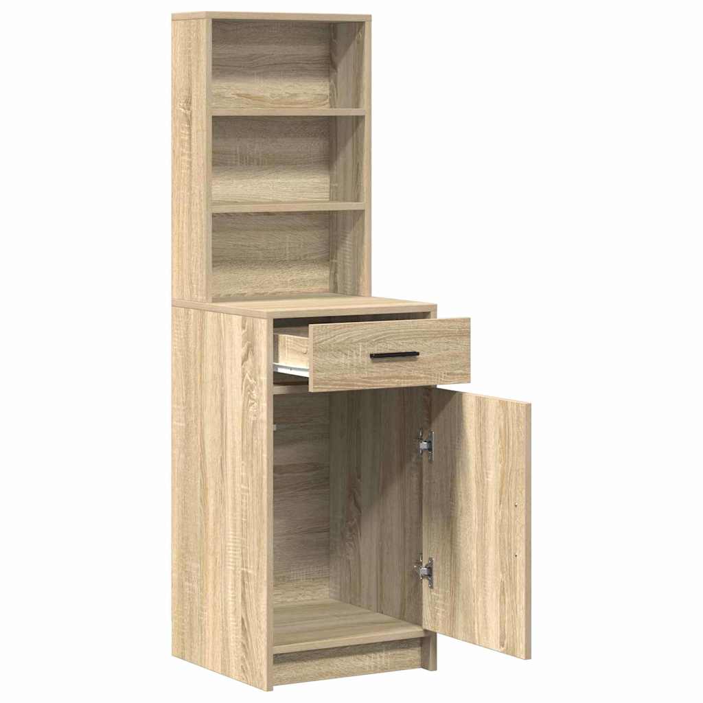 Highboard Sonoma eg 40 x 40,5 x 135 cm Konstrueret træ
