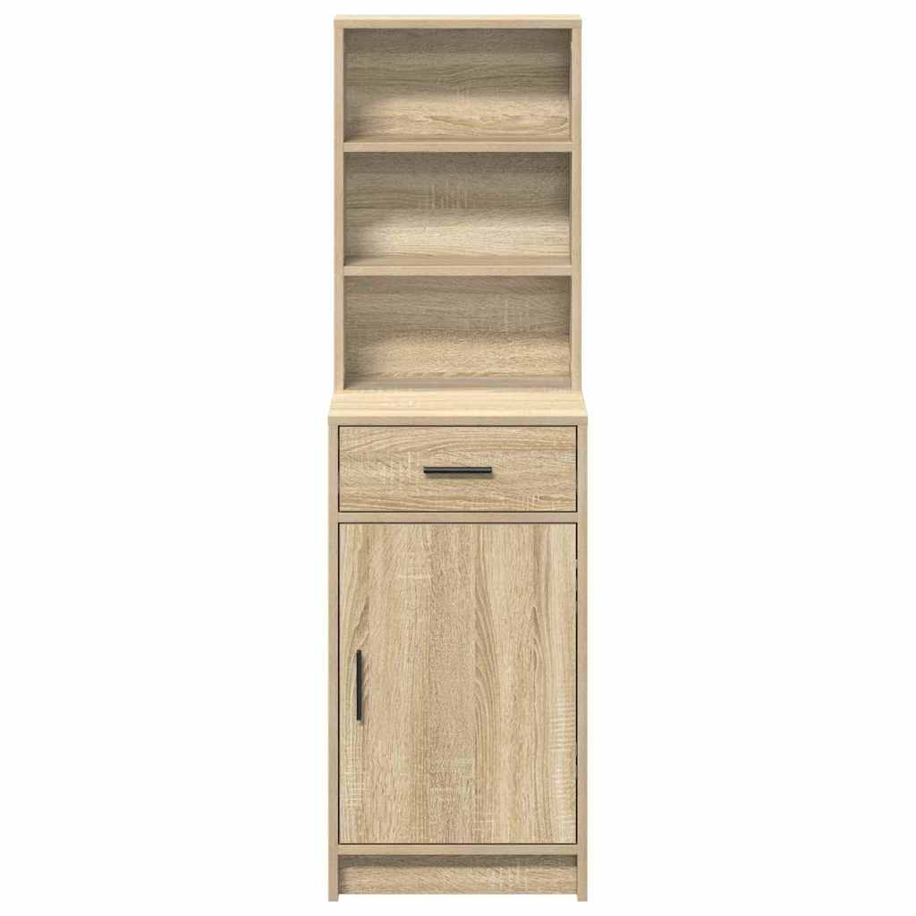 Highboard Sonoma eg 40 x 40,5 x 135 cm Konstrueret træ