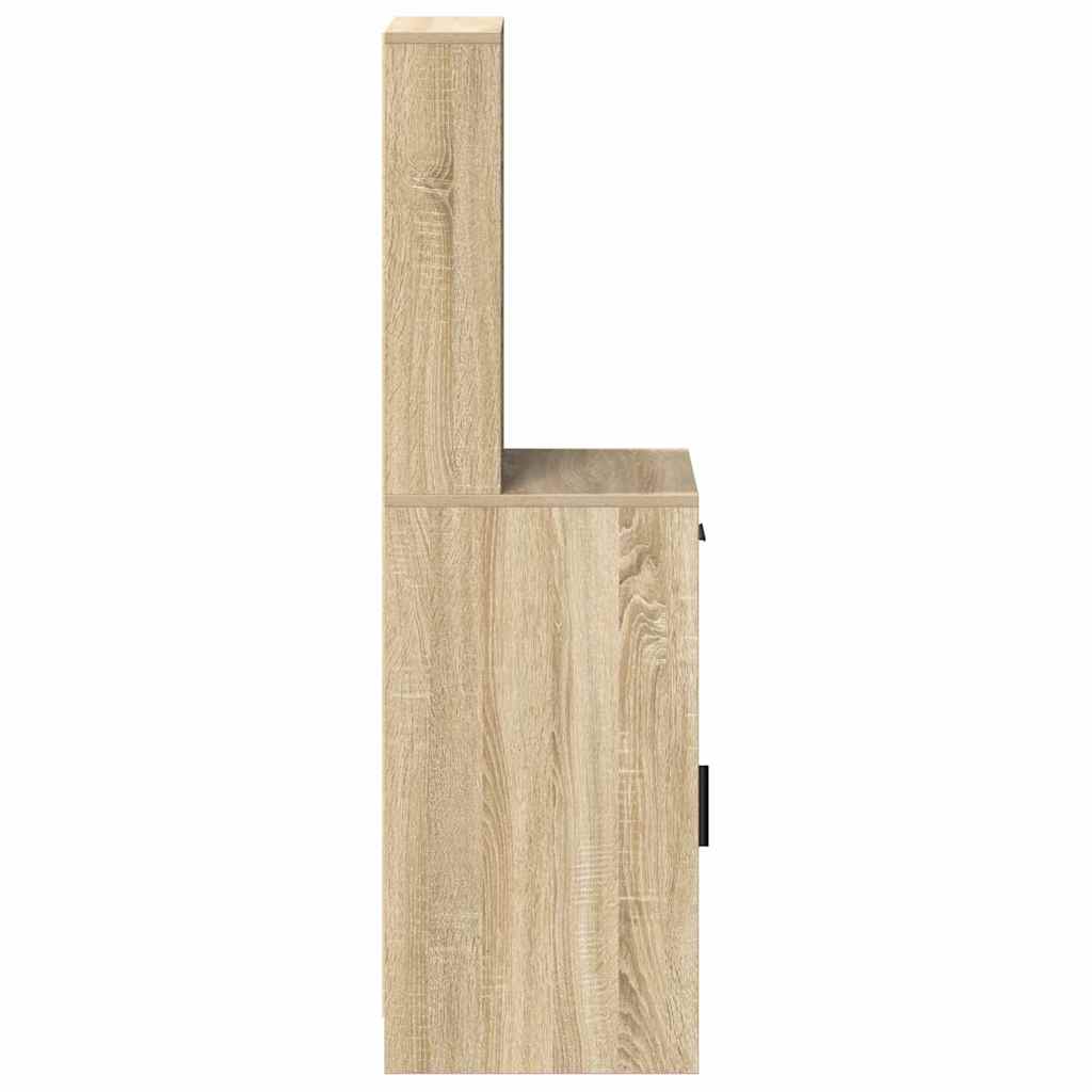 Highboard Sonoma eg 40 x 40,5 x 135 cm Konstrueret træ