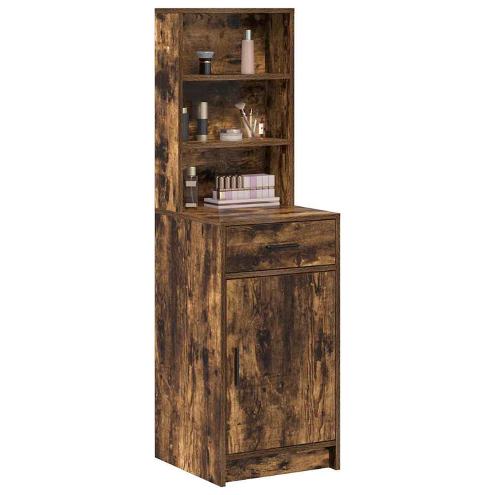 Highboard Røget eg 40 x 40,5 x 135 cm Konstrueret træ