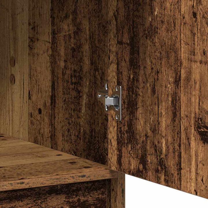 Highboard Gammelt træ 41 x 40 x 135 cm Konstrueret træ