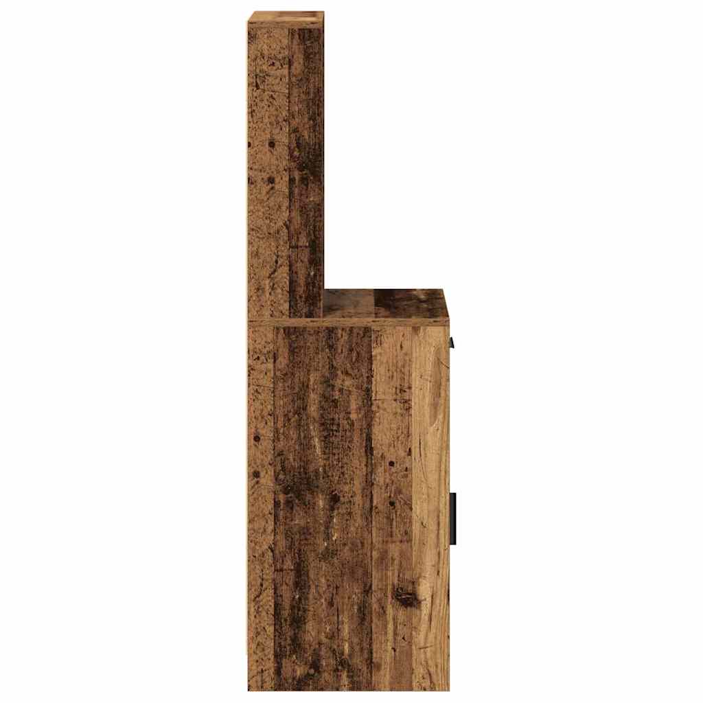 Highboard Gammelt træ 40 x 40,5 x 135 cm Konstrueret træ