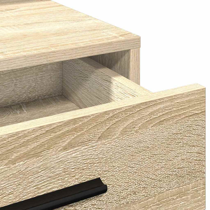 Klædeskab med skuffe Sonoma eg 79 x 41 x 135 cm Konstrueret træ