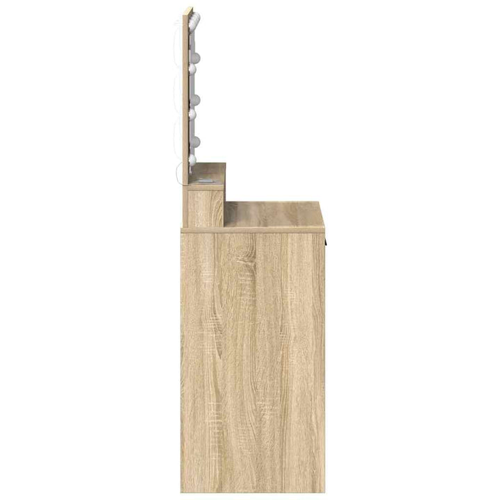 Klædeskab med skuffe Sonoma eg 50 x 41 x 135 cm Konstrueret træ