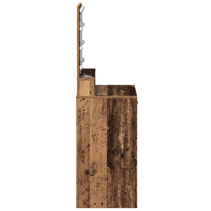 Klædeskab Gammelt træ 50 x 41 x 135 cm Konstrueret træ