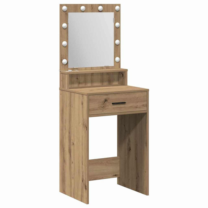 Klædeskab Artisan Egetræ 50 x 41 x 135 cm Konstrueret træ