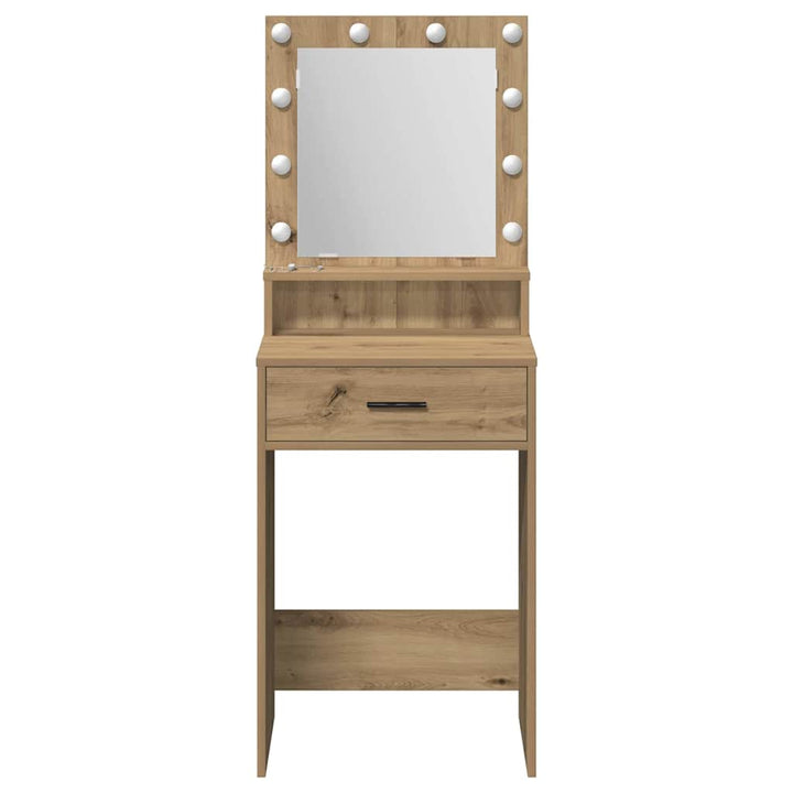 Klædeskab Artisan Egetræ 50 x 41 x 135 cm Konstrueret træ