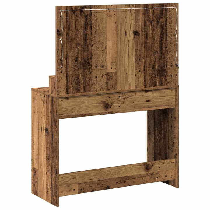 Klædeskab Gammelt træ 100 x 41 x 135 cm Konstrueret træ