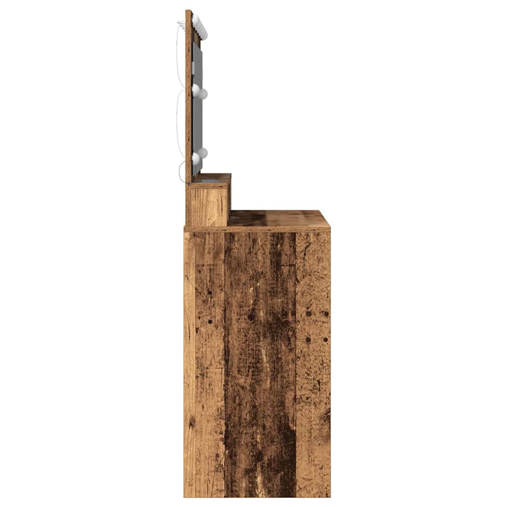Klædeskab Gammelt træ 100 x 41 x 135 cm Konstrueret træ