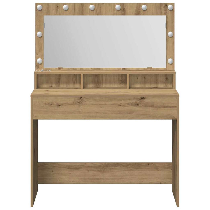 Klædeskab Artisan Egetræ 100 x 41 x 135 cm Konstrueret træ