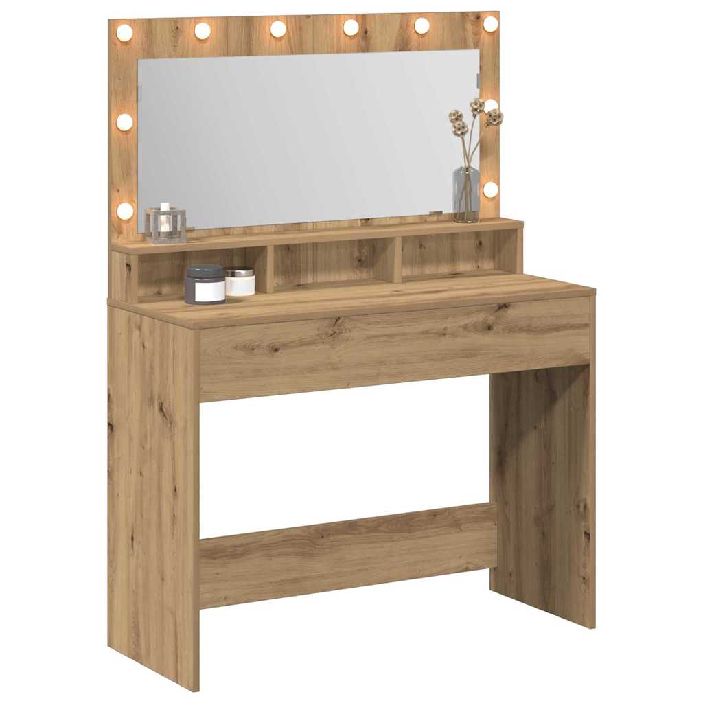 Klædeskab Artisan Egetræ 100 x 41 x 135 cm Konstrueret træ