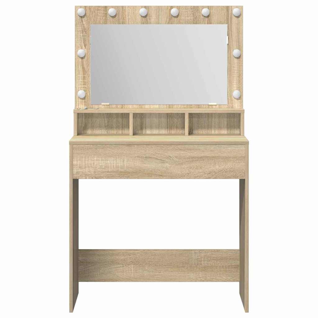 Klædeskab Sonoma eg 75,5 x 41 x 135 cm Konstrueret træ