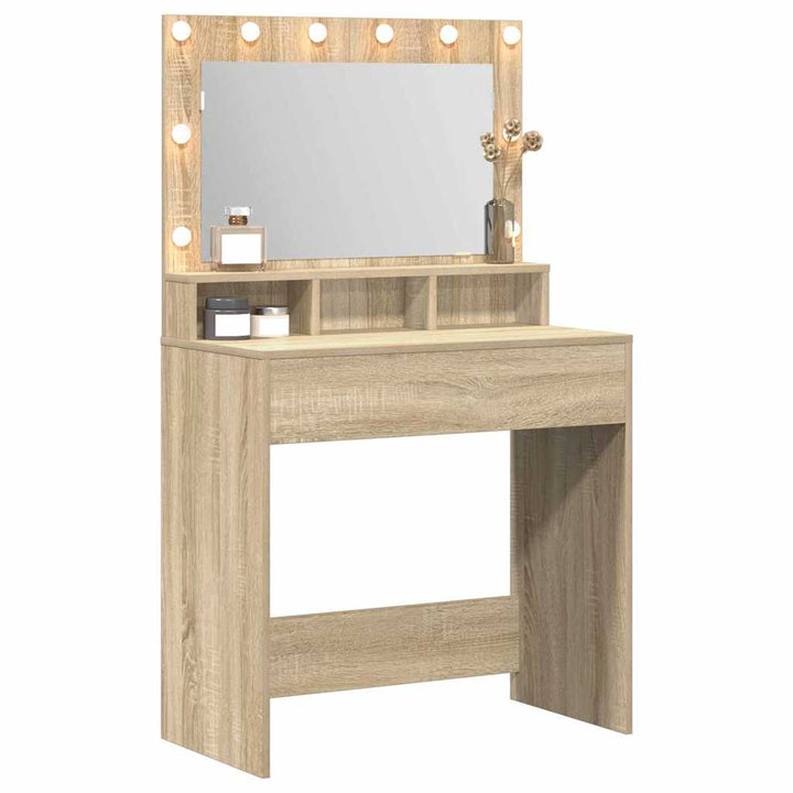 Klædeskab Sonoma eg 75,5 x 41 x 135 cm Konstrueret træ
