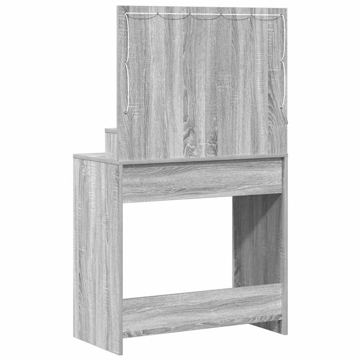Klædeskab Grå Sonoma 78,5 x 41 x 135 cm Konstrueret træ