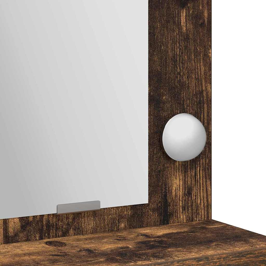 Klædeskab Røget eg 50 x 41 x 135 cm Konstrueret træ