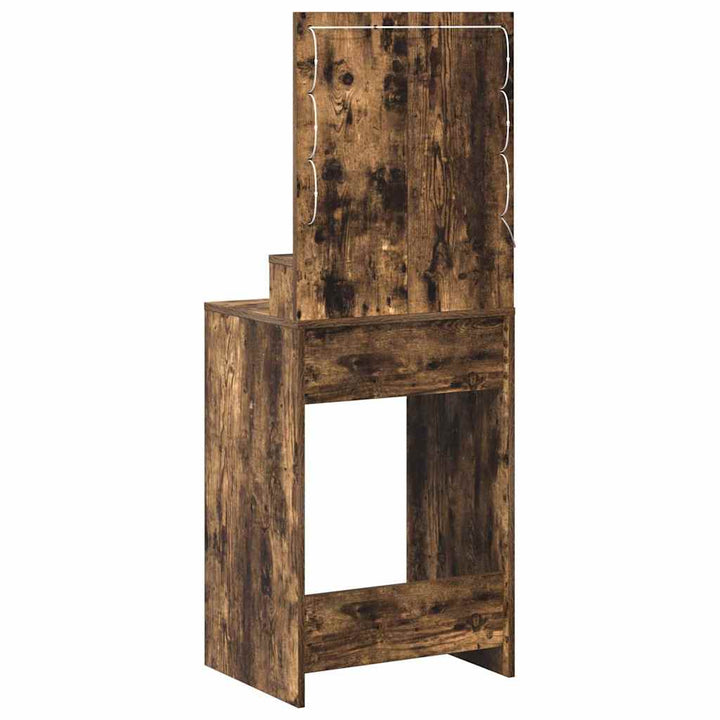 Klædeskab med hylde Røget eg 50 x 41 x 135 cm Konstrueret træ