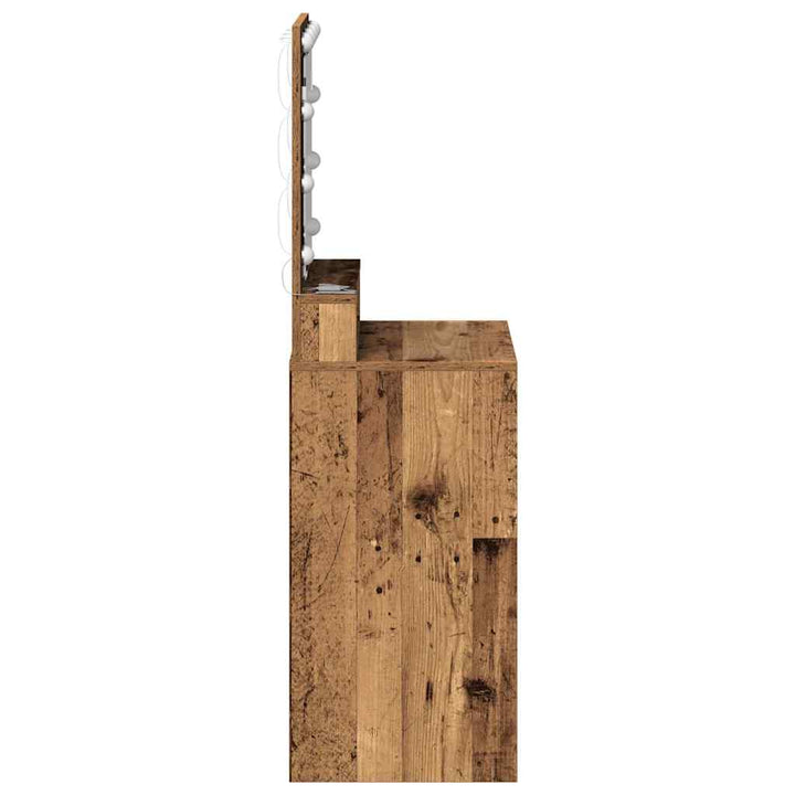 Klædeskab Gammelt træ 50 x 41 x 135 cm Konstrueret træ