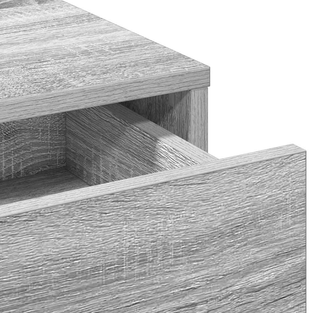 Klædeskab med hylde Grå Sonoma 50 x 41 x 140 cm Konstrueret træ