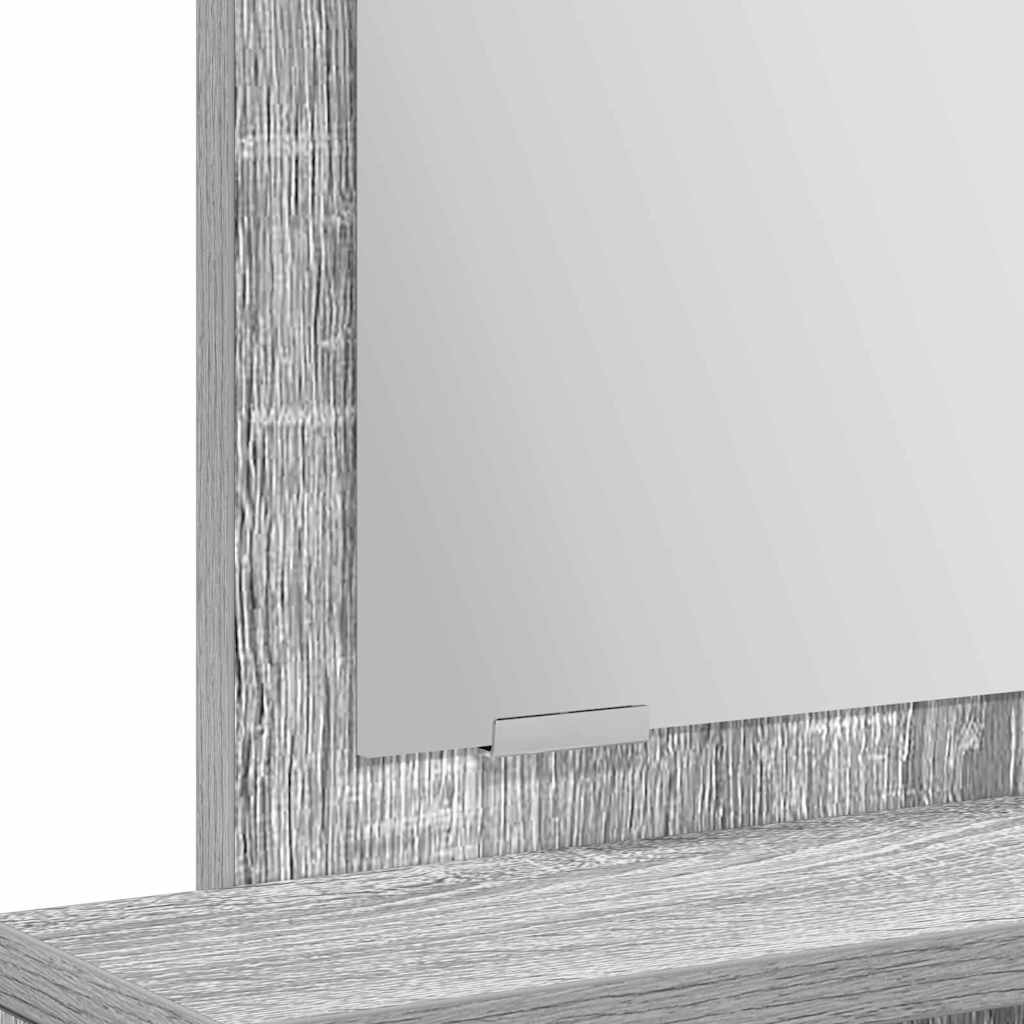 Klædeskab med hylde Grå Sonoma 50 x 41 x 140 cm Konstrueret træ