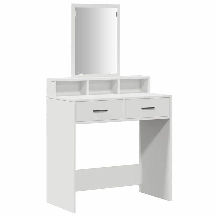 Klædeskab med skuffe Hvid 79 x 41 x 140 cm Konstrueret træ