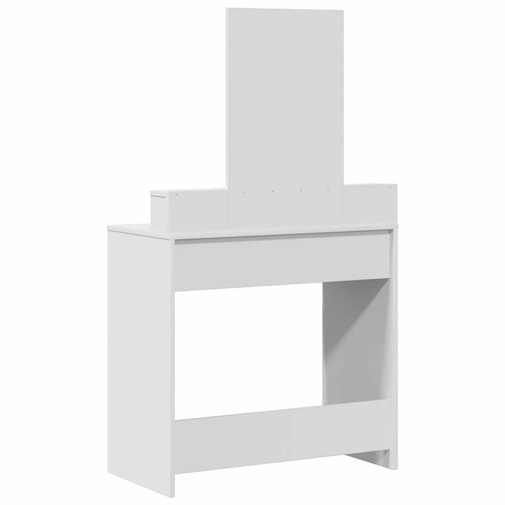 Klædeskab med skuffe Hvid 79 x 41 x 140 cm Konstrueret træ
